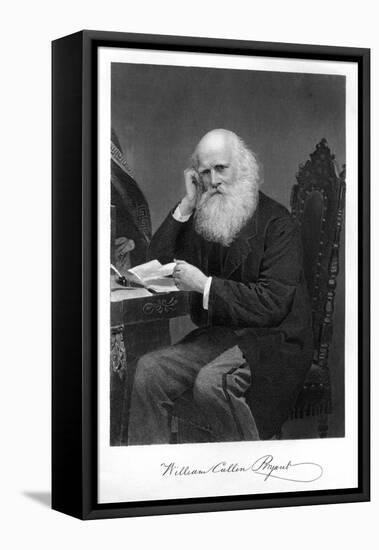 William Cullen Bryant-Alonzo Chappel-Framed Stretched Canvas