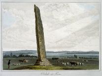 'Obelisk at Forres', Moray, Scotland, 1821-William Daniell-Giclee Print