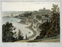 Plymouth Harbour with the Royal William Victualling Yard-William Daniell-Giclee Print
