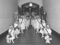 Little Girls at the The Roman Catholic Orphan Asylum-William Davis Hassler-Laminated Photographic Print
