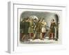 William de Breteuil defends the treasury, Winchester, Hampshire, 1100 (1864)-James William Edmund Doyle-Framed Giclee Print