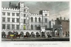 The London Institution, Finsbury Circus, London, 1827-William Deeble-Mounted Giclee Print