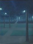 Nocturne Dans Le Parc Royal, Brussels-William Degouve De Nuncques-Giclee Print