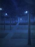 Nocturne in the Parc Royal, Brussels-William Degouve De Nuncques-Giclee Print