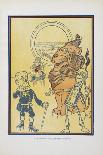 Dorothy, Toto, the Scarecrow, Tinman (Tin Woodman) and the Cowardly Lion, From 'The Wizard Of Oz'-William Denslow-Giclee Print