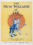 Illustrated Front Cover For the Novel 'The Wizard Of Oz' With the Scarecrow and the Tinman-William Denslow-Giclee Print