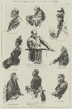 The Baccarat Case, Sketches in Court-William Douglas Almond-Giclee Print