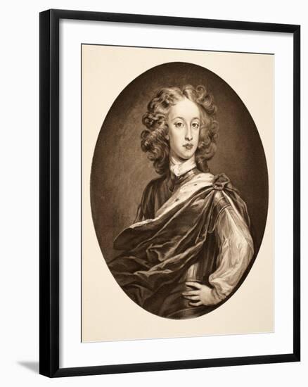 William, Duke of Gloucester, Pub. 1902 (Collotype)-Godfrey Kneller-Framed Giclee Print