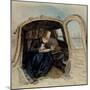 William Dyce (1806-64) in a Gondola Sketching in Venice, 1832-David Scott-Mounted Giclee Print