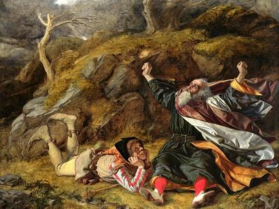 King Lear and the Fool in the Storm, C.1851