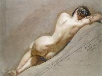 Seated Nude-William Edward Frost-Giclee Print