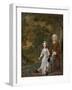 William Ellis and His Daughter Elizabeth, C.1745-Francis Hayman-Framed Giclee Print