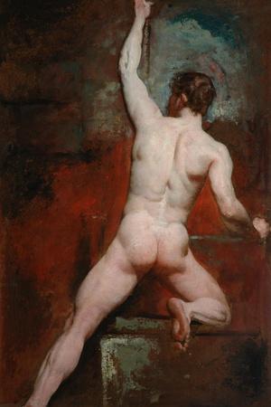 Study of Nude Man, C.1807-49