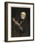 William Ewart Gladstone (1809-1898) English statesman, reading the Lesson in Hawarden Church-Sydney Prior Hall-Framed Giclee Print