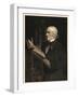 William Ewart Gladstone (1809-1898) English statesman, reading the Lesson in Hawarden Church-Sydney Prior Hall-Framed Giclee Print