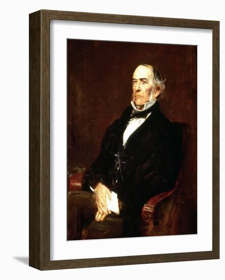 William Ewart Gladstone, 1879-Franz Seraph von Lenbach-Framed Giclee Print