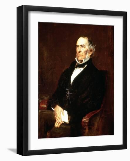 William Ewart Gladstone, 1879-Franz Seraph von Lenbach-Framed Giclee Print