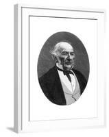 William Ewart Gladstone, British Liberal Party Statesman and Prime Minister, C1890-Elliott & Fry-Framed Giclee Print