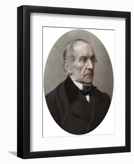 William Ewart Gladstone Mp, British Liberal Prime Minister, 1882-Lock & Whitfield-Framed Premium Giclee Print