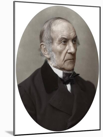 William Ewart Gladstone Mp, British Liberal Prime Minister, 1882-Lock & Whitfield-Mounted Giclee Print