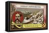 William F C Nindemann, American Arctic Explorer-null-Framed Stretched Canvas