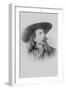 William F. Cody, Buffalo Bill Portrait-null-Framed Art Print