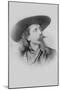 William F. Cody, Buffalo Bill Portrait-null-Mounted Art Print