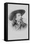 William F. Cody, Buffalo Bill Portrait-null-Framed Stretched Canvas