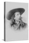 William F. Cody, Buffalo Bill Portrait-null-Stretched Canvas