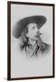 William F. Cody, Buffalo Bill Portrait-null-Framed Art Print