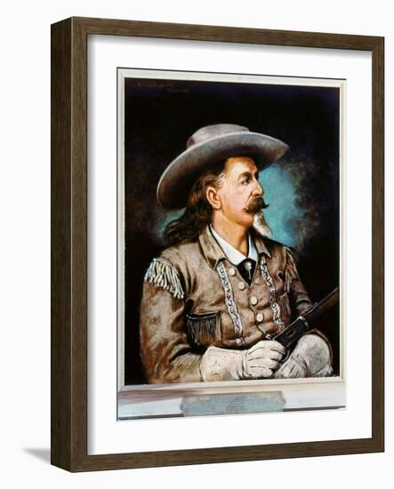 William F Cody-Henry H. Cross-Framed Giclee Print