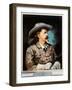 William F Cody-Henry H. Cross-Framed Giclee Print