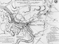 Plan of the Operations of General Washington, Against the Kings Troops in New Jersey, 1777-William Faden-Mounted Giclee Print