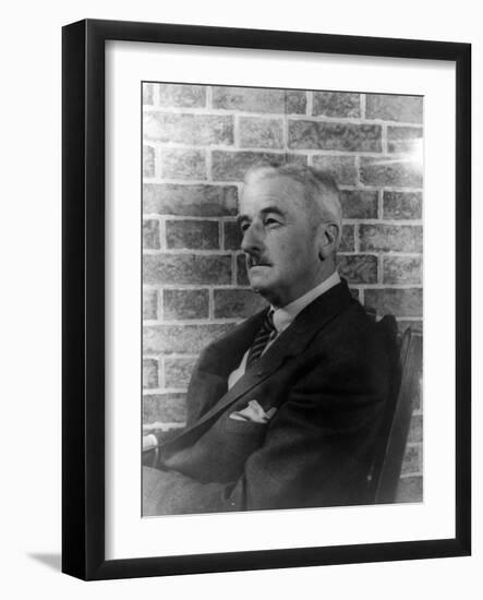 William Faulkner, American Author-Science Source-Framed Giclee Print