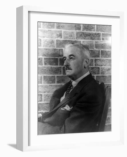 William Faulkner, American Author-Science Source-Framed Giclee Print