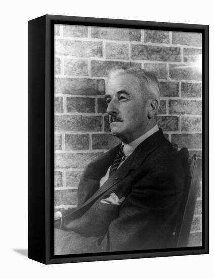 William Faulkner, American Author-Science Source-Framed Stretched Canvas