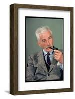 William Faulkner Smoking a Pipe-Carl Mydans-Framed Photographic Print