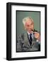 William Faulkner Smoking a Pipe-Carl Mydans-Framed Photographic Print