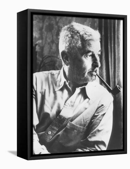 William Faulkner, Won the Nobel Prize for Literature in 1949-null-Framed Stretched Canvas