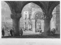 St Mark'S, Venice, 19th Century-William Finden-Giclee Print