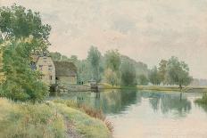 On the Ouse at Hemingford Grey, 1890-William Fraser Garden-Giclee Print