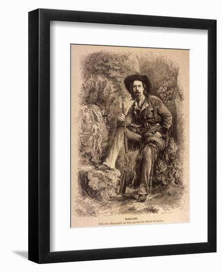 William Frederick Cody, Better known as Buffalo Bill-null-Framed Art Print