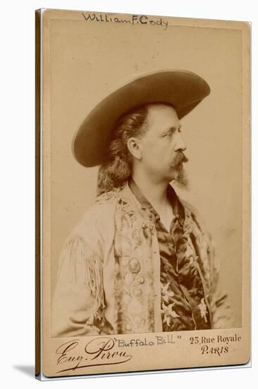 William Frederick Cody, Buffalo Bill (1846-1917), American Soldier and Performer-Eugene Pirou-Stretched Canvas