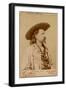 William Frederick Cody, Buffalo Bill (1846-1917), American Soldier and Performer-Eugene Pirou-Framed Giclee Print