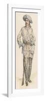 William Frederick Ka "Buffalo Bill" American Scout Later Wild West Showman-Jules Garnier-Framed Premium Giclee Print