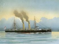 HMS Victoria, Royal Navy 1st Class Battleship, C1890-C1893-William Frederick Mitchell-Giclee Print