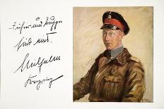 William, Crown Prince of Germany in Army Uniform, Pub. 16th April 1917-William Friedrich Georg Pape-Giclee Print