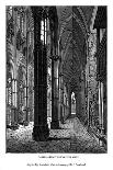 Front of the Cathedral of Notre Dame, 1843-William Frome Smallwood-Giclee Print