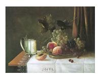 Still Life with Silver Tankard-William Galvez-Art Print