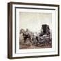 William Gardner in Front and Alex Gardner in the Back 309 Miles West of St. Louis-null-Framed Giclee Print